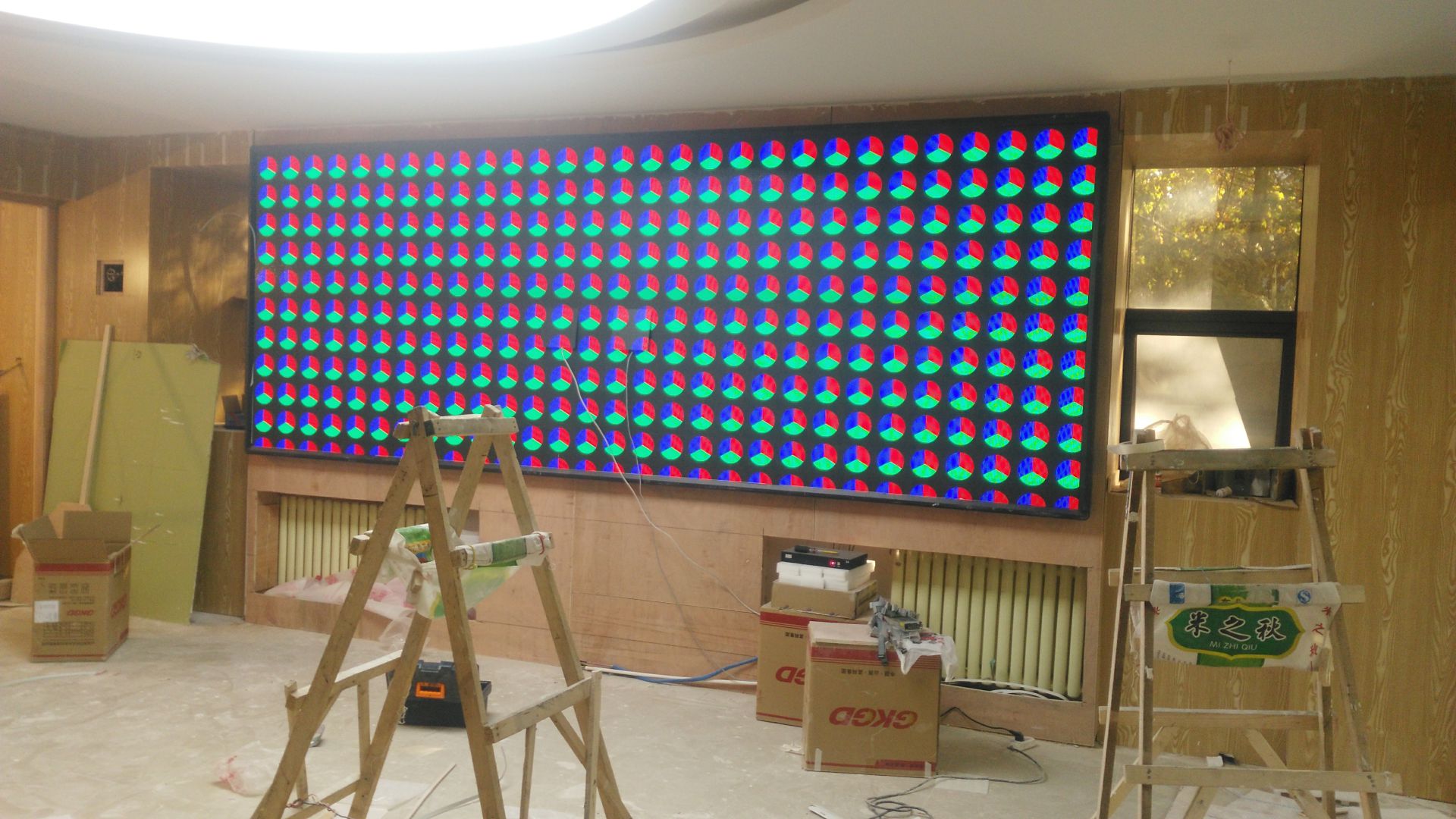南门SKP商场室内LED显示屏部分案例
