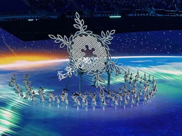 冬奥会开幕式：揭秘雪花火炬+超级地砖屏